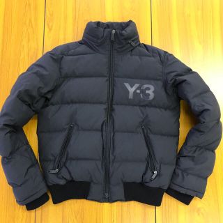 ワイスリー(Y-3)のy-3 ワイスリーロゴプリントダウンジャケット(ダウンジャケット)