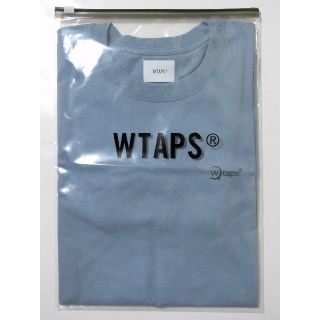 ダブルタップス(W)taps)の新品即完売 WTAPS 19AW スポット限定 AXE Tシャツ ブルーグレーL(Tシャツ/カットソー(半袖/袖なし))