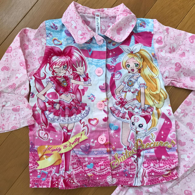 コンビニ受取対応商品】 プリキュア パジャマ 100cm ecousarecycling.com