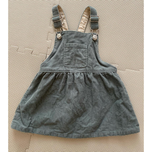 ZARA KIDS(ザラキッズ)の【お値下げ】zarababyのジャンパースカート キッズ/ベビー/マタニティのベビー服(~85cm)(ワンピース)の商品写真