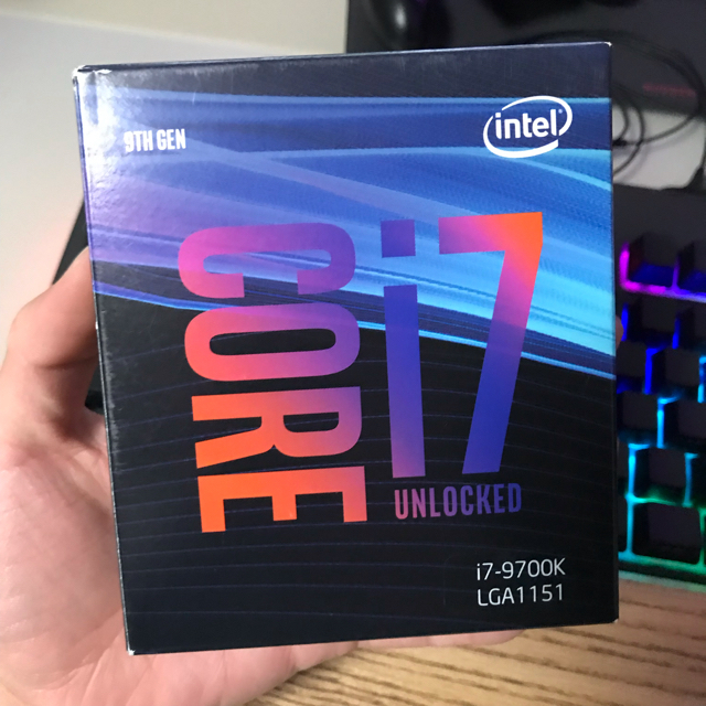 INTELECTION(インテレクション)のIntel Core i7 9700K  スマホ/家電/カメラのPC/タブレット(PCパーツ)の商品写真