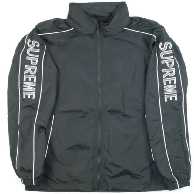 Supreme(シュプリーム)のSUPREME 17SS STRIPED LOGO WINDBREAKER   メンズのジャケット/アウター(ナイロンジャケット)の商品写真