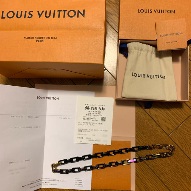 安心発送】 vuitton louis - VUITTON LOUIS virgil ネックレス 19ss 安心発送】 vuitton louis - VUITTON LOUIS virgil ネックレス 19ss