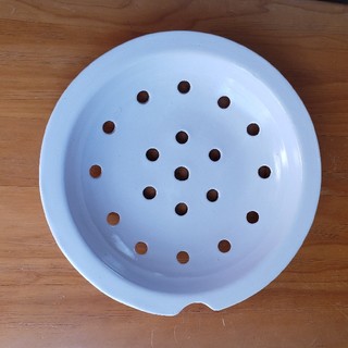 蒸し目皿　９号　陶器(食器)
