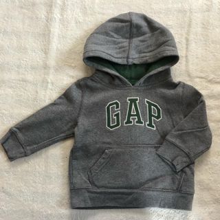 ベビーギャップ(babyGAP)のbaby Gap 裏起毛 フード付き トレーナー 70㎝(トレーナー)