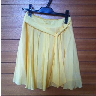 プライベートレーベル(PRIVATE LABEL)の夏物セール♥黄色のミニスカート(ミニスカート)