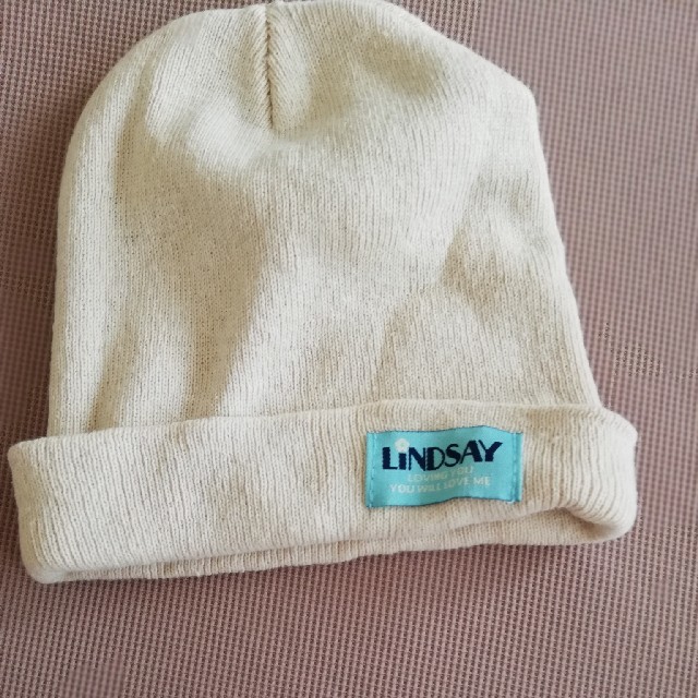 Lindsay(リンジィ)のLindsayニット帽 キッズ/ベビー/マタニティのこども用ファッション小物(帽子)の商品写真