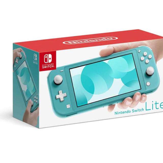 Nintendo Switch - ニンテンドースイッチライト ターコイズ 中古 本体の通販 by すなぷきん's shop｜ニンテンドー