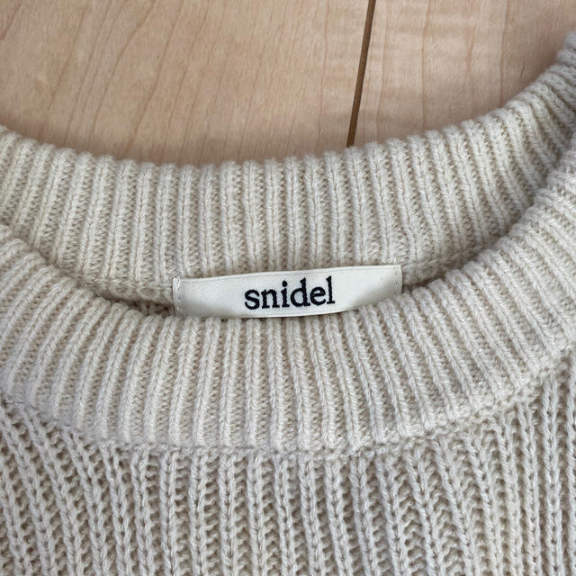 SNIDEL(スナイデル)の【超美品】スナイデルsnidelニットワンピース❗️ レディースのワンピース(ひざ丈ワンピース)の商品写真