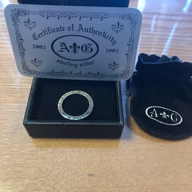 A&G(エーアンドジー)のa&g リング 正規品 メンズのアクセサリー(リング(指輪))の商品写真