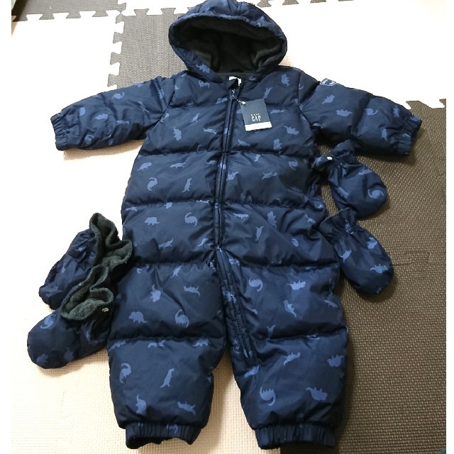 【新品】babygap ダウンジャンプスーツ 80