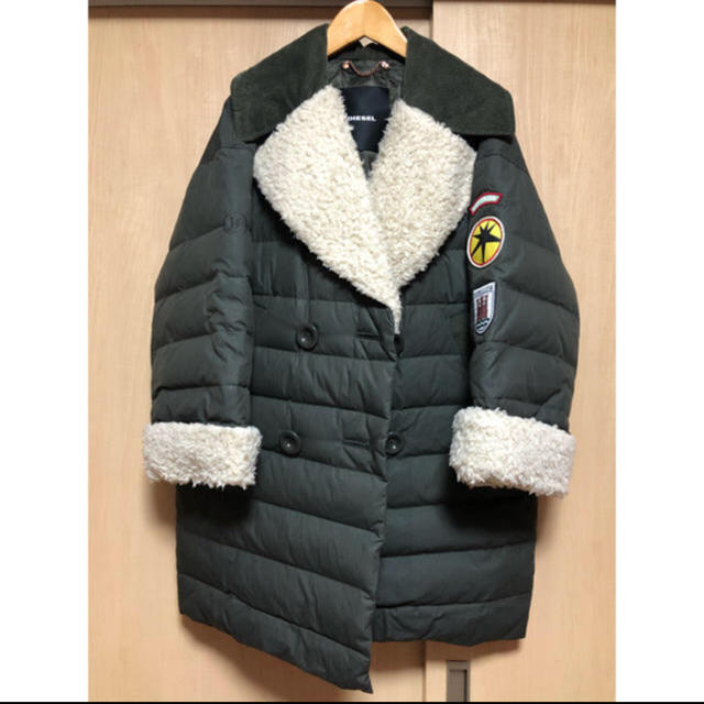 中古】DIESEL ダウンコート 希少 黒入荷! 16054円 kinetiquettes.com