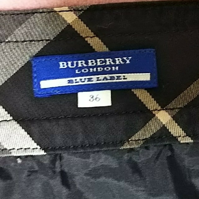 BURBERRY(バーバリー)の【値下げ】バーバリー  BURBERRY  スカート  36  ブラック レディースのスカート(その他)の商品写真