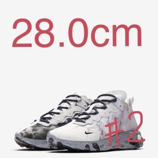 ナイキ(NIKE)のNIKE REACT ELEMENT 55 / KL PURE リアクト #2(スニーカー)