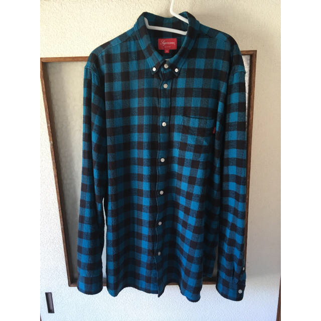 SALEお得】 Supreme 15AW Supreme Small Buffalo Flannel Shirtの通販 by MADE IN  LC｜シュプリームならラクマ