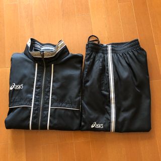 アシックス(asics)のアシックスナイロンジャージ上下(ジャージ)