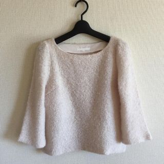 アナイ(ANAYI)のアナイ♡あわいピンクのモコふわトップス(カットソー(長袖/七分))