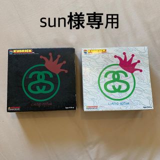 STUSSY - stussy×KUBRICK キューブリックフィギュア2箱セットの通販 by