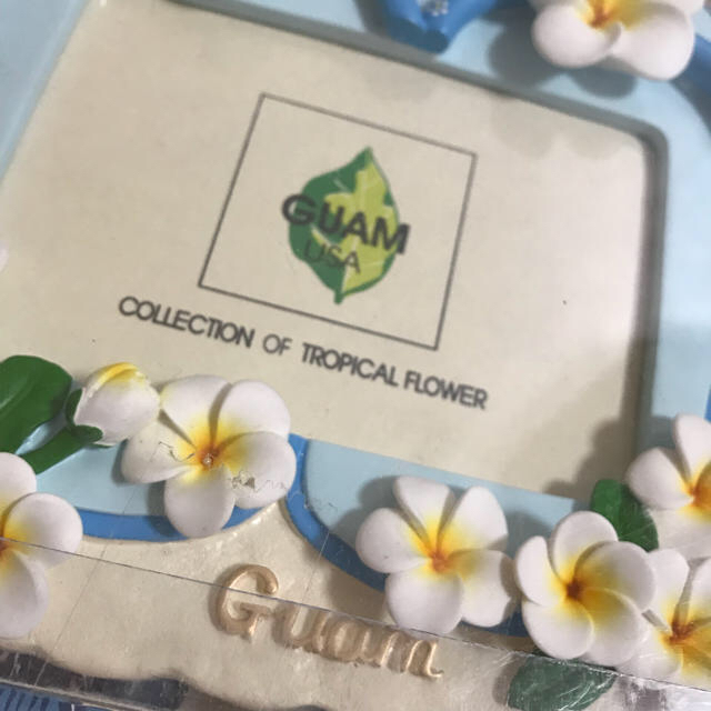 ☆新品・未開封 GUAM グアム お土産袋付き フォトフレーム  インテリア/住まい/日用品のインテリア小物(フォトフレーム)の商品写真