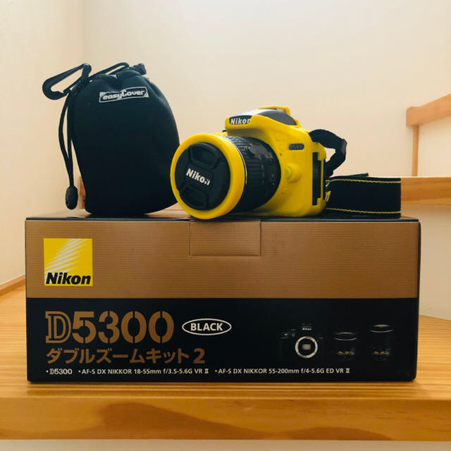 Nikon(ニコン)のnikon d5300 ダブルズームキット2  スマホ/家電/カメラのカメラ(デジタル一眼)の商品写真