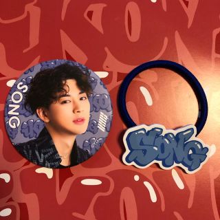 アイコン(iKON)のiKON グッズ ヘアゴム 缶バッチ ユニョンセット(K-POP/アジア)