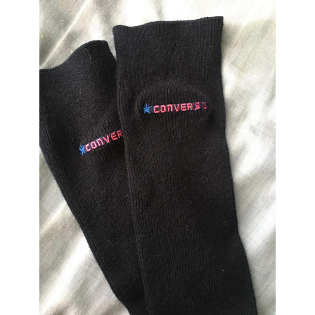 CONVERSE(コンバース)のconverse 紺ハイソックス レディースのレッグウェア(ソックス)の商品写真