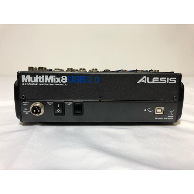 ALESIS by 咲's shop|ラクマ MultiMix8 USB2.0ミキサーオーディオインターフェースの通販 再入荷即納