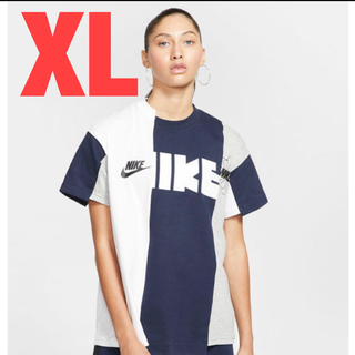 サカイ(sacai)の【 MA5購入】NIKE×sacai Tシャツ XL L/GRAY×WHITE(Tシャツ(半袖/袖なし))