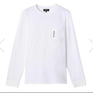 アーペーセー(A.P.C)のA.P.C ロゴ入りポケット付き長袖Tシャツ(Tシャツ(長袖/七分))