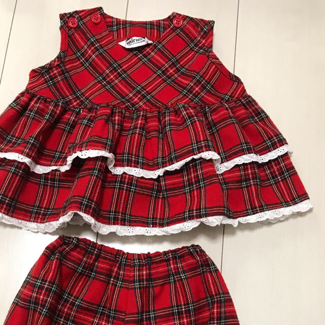 ワンピース キッズ/ベビー/マタニティのベビー服(~85cm)(ワンピース)の商品写真