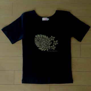 ハワイアン柄　S 　綿(Tシャツ(半袖/袖なし))