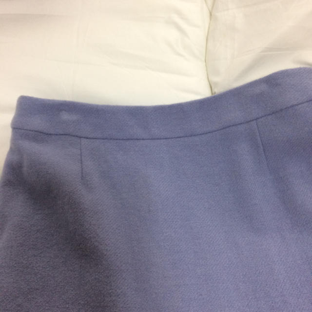 anySiS(エニィスィス)のウールマーメイドスカート　サックスブルー レディースのスカート(ひざ丈スカート)の商品写真