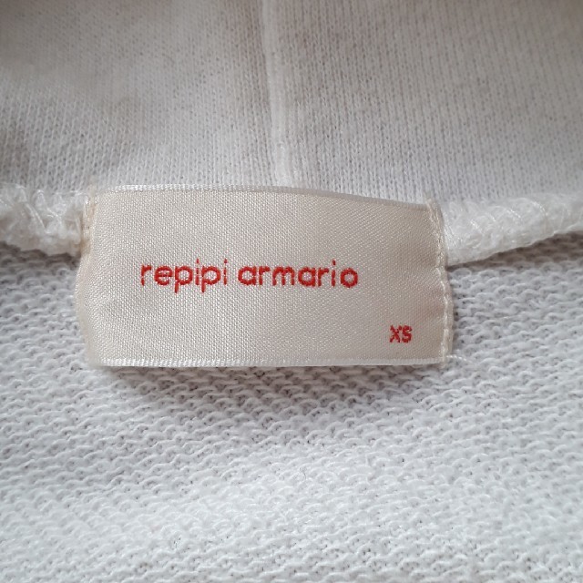 repipi armario(レピピアルマリオ)のレピピ　パーカー　XSサイズ レディースのトップス(パーカー)の商品写真