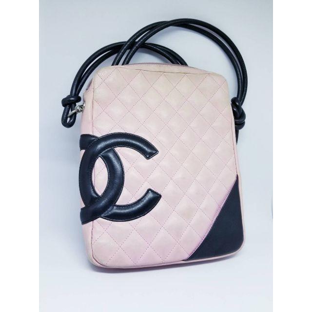 シャネル カンボンライン ピンク CHANEL ショルダーバッグ 割引特価