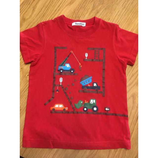 familiar(ファミリア)の☆ファミリア☆男の子 Ｔシャツ 110サイズ キッズ/ベビー/マタニティのキッズ服男の子用(90cm~)(Tシャツ/カットソー)の商品写真