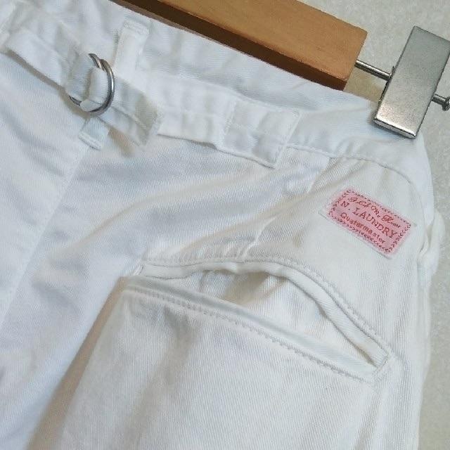 NATURAL LAUNDRY(ナチュラルランドリー)のNATURAL LAUNDY✨コットン ツイルテーパード トラウザーパンツ レディースのパンツ(カジュアルパンツ)の商品写真