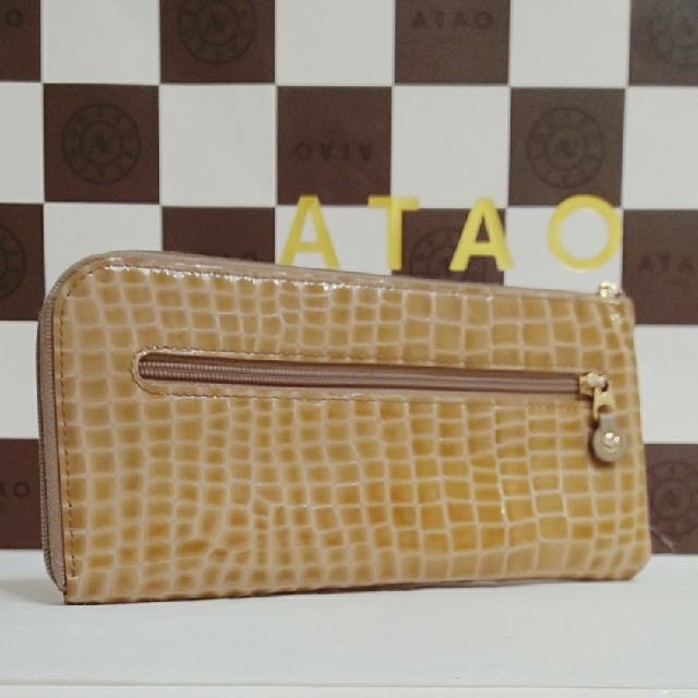 ATAO(アタオ)の《良品》アタオ　リモルアン　モカブラウン　(本体のみ) レディースのファッション小物(財布)の商品写真