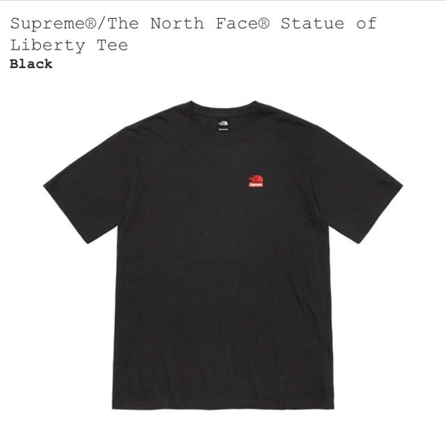 The North Face Tee Black Large