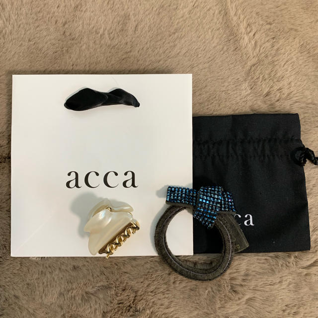 acca(アッカ)のacca リボンゴムのみ レディースのヘアアクセサリー(ヘアゴム/シュシュ)の商品写真