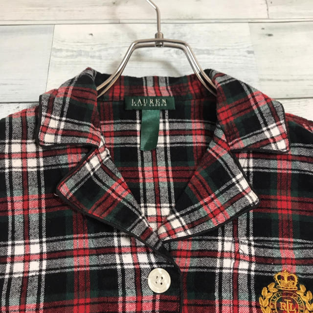 POLO RALPH LAUREN(ポロラルフローレン)のused ラルフローレン タータンチェック 薄手テーラードジャケット レトロ レディースのジャケット/アウター(テーラードジャケット)の商品写真