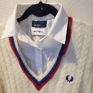 ミュベールワーク(MUVEIL WORK)のFRED PERRY×MUVEIL　モヘアニット(ニット/セーター)