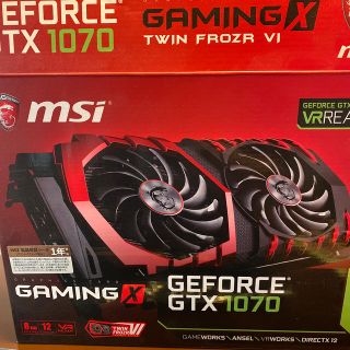 msi GAMING X GEFORCE GTX 1070(PCパーツ)