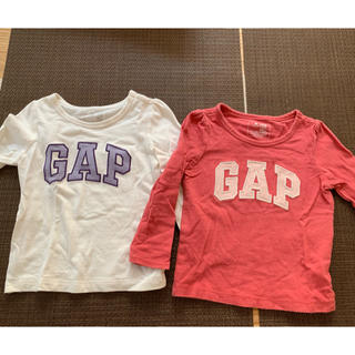 ベビーギャップ(babyGAP)のbabyGAP長袖Tシャツ 2枚組(Ｔシャツ)