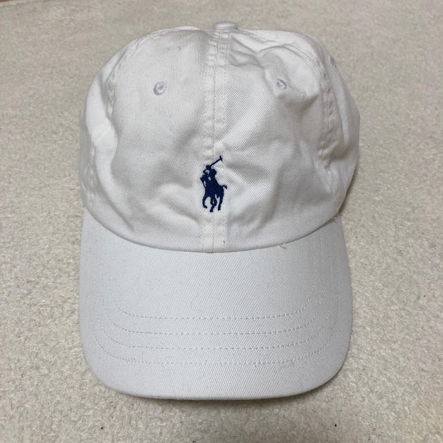 POLO RALPH LAUREN(ポロラルフローレン)のPOLO キャップ　ホワイト レディースの帽子(キャップ)の商品写真