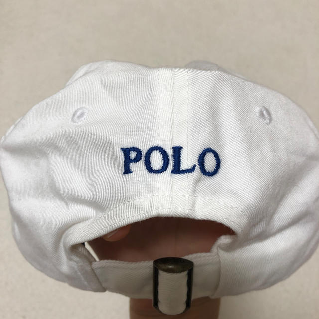 POLO RALPH LAUREN(ポロラルフローレン)のPOLO キャップ　ホワイト レディースの帽子(キャップ)の商品写真