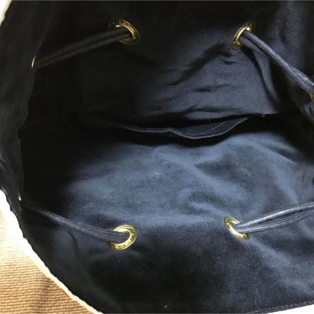 【nonno様専用】シャルマントサック　ドットシャンタン　アイボリー レディースのバッグ(ショルダーバッグ)の商品写真