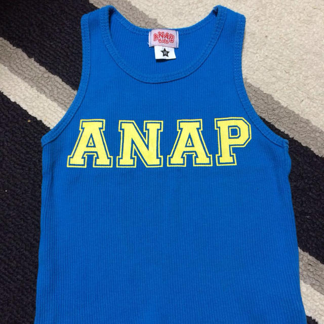 ANAP Kids(アナップキッズ)のANAP KIDS タンクトップ 男の子 キッズ/ベビー/マタニティのキッズ服男の子用(90cm~)(Tシャツ/カットソー)の商品写真