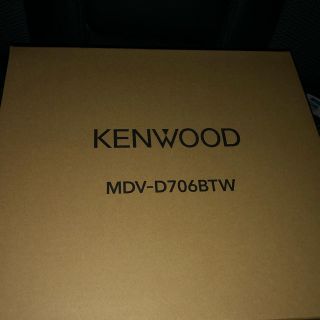 ケンウッド(KENWOOD)のケンウッドナビ　MDV-D706BTW＋前後ドライブレコーダー(カーナビ/カーテレビ)