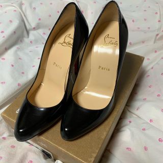 クリスチャンルブタン(Christian Louboutin)の新品　クリスチャンルブタン   未使用　パンプス　ブラック　24cm 37(ハイヒール/パンプス)