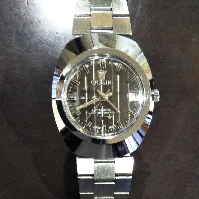 値下げ！アンティーク　ORIGINデラックス メンズの時計(腕時計(アナログ))の商品写真